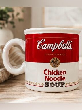 Vintage 1996 Campbell’s Chicken Noodle Soup Mug Teleflora Gift